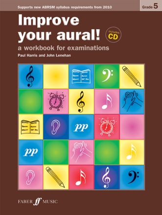 Harris, P & Lenehan, J Improve your aural! Grade 5 (bk/CD) NEW!  Ear Tests