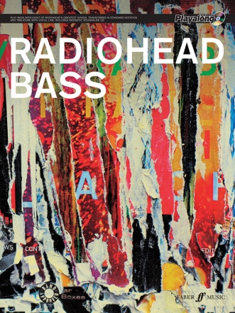 Radiohead (+CD): Authentic bass playalong songbook vocal/bass/tab