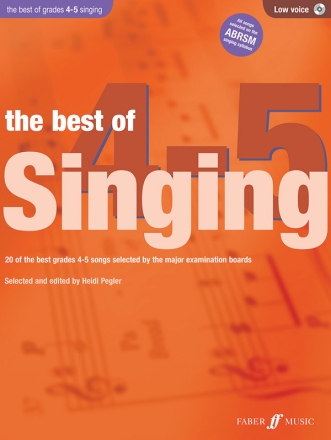Best of Singing (+CD) for low voice and piano