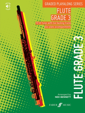 Bennett, Ned (Arranger), Graded Playalong Series: Flute Grade 3 Flute, Piano
