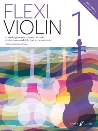 Flexi Violin Vol. 1 for violin (with 2nd vl) and piano accompaniments