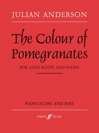 Colour of Pomegranates, The (score)  Flute and piano