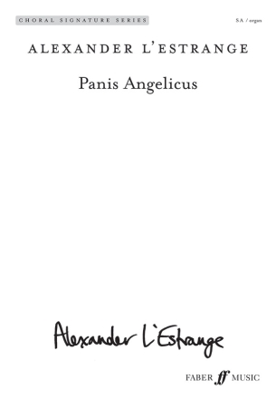 0571572103  A.L'Estrange, Panis angelicus (SATB)