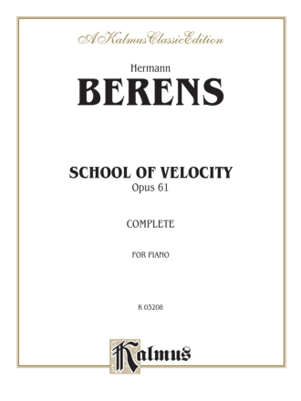 School of Velocity op.61 for piano
