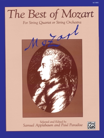 Best Of Mozart  Score String Orchestra