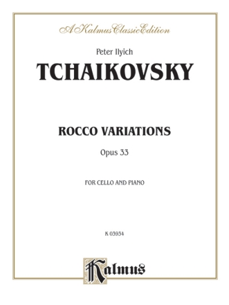 Tchaikowsky Rocc.Var. Op.33   Cl  Kalmus Classic Series