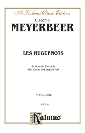 Les Huguenots vocal score (it/en)