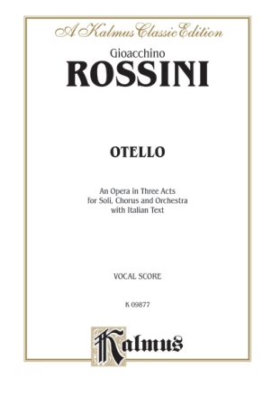 Otello (vocal score)  Kalmus Classic Series