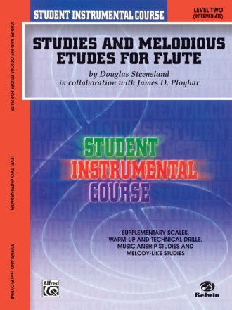 Studies and melodious Etudes Level 2 for flute (intermediate)