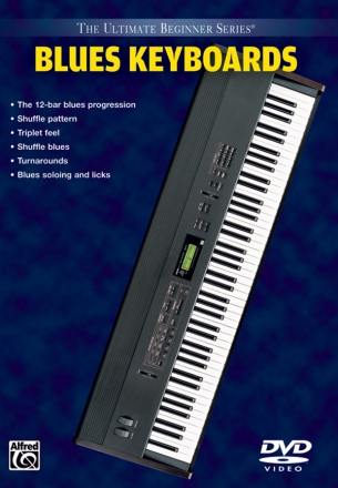 BLUES KEYBOARD DVD VIDEO STEPS 1+2 THE ULTIMATE BEGINNER SERIES