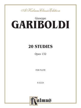 20 Studies op.132 for flute