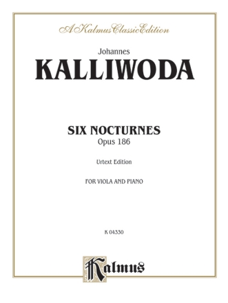 6 Nocturnes op.186 for viola and piano