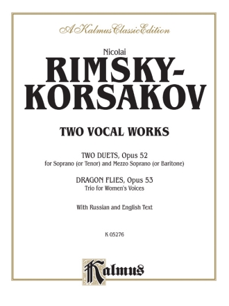 2 Vocal Works for 2-3 women's voices and piano score (kyr(en)