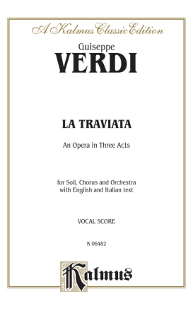 Verdi La Traviata              V  Kalmus Classic Series