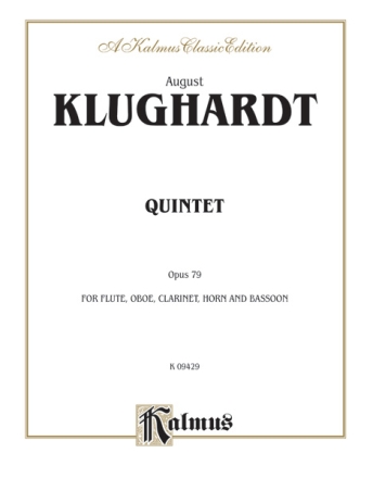 Klughardt Quintet Op79 Ww 5Tet  Kalmus Classic Series