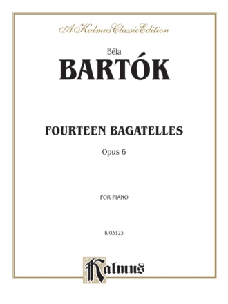 14 Bagatelles op.6 for piano