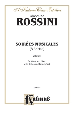 Rossini Soirees Musicales vol.1 for voice and piano