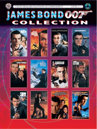 James Bond 007 Collection (+CD) piano acccompaniment for violin