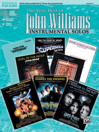 The very best of John Williams (+Online Audio) for violin (with piano accomp.)