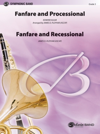 Elgar, E arr. Ployhar, J.DFanfare, Processional & Recessional(c/b) Symphonic wind band