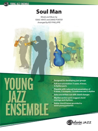 Soul Man (jazz ensemble): for mixed ensemble score and parts