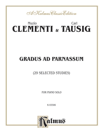Clementi-Taussig  Gradus Ad Parn  Kalmus Classic Series