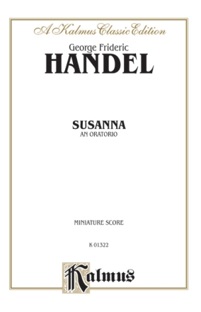 Handel Sussana  Kalmus Classic Series