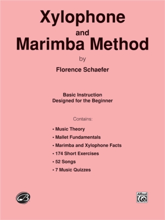 Shaefer, FlorenceXylophone and Marimba Method Marimba