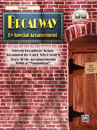 Broadway by Special Arrangement (+Online Audio) for trumpet