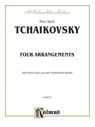Tchaikowsky Arrangements 1P4H  Kalmus Classic Series