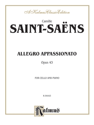 Saint Saens Alle. Appassionato C  Kalmus Classic Series