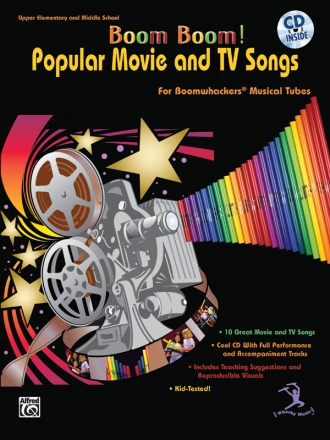 Boom boom (+CD) for boomwhackers popular movie and TV songs