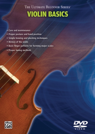 Ultimate beginner series violin  DVD