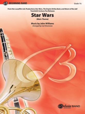 Star Wars Main Theme: for concert band score and parts