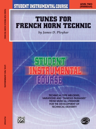 Tunes for french horn technic vol.2 student instrumental course (intermediate)