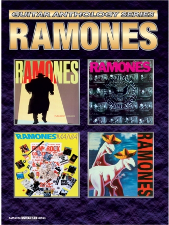 Ramones: Guitar Anthology series songbook for voice/guitar/tablature