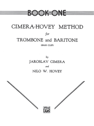 Method for Trombone and Bariton (bass clef) vol.1