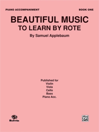Beautiful Music/Learn by Rote Vol.1 for violin