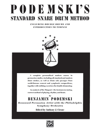 Standard Snare Drum Method for snare drum