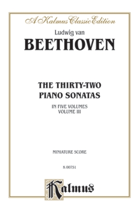 Beethoven 32 Sonatas Vol. 2    M  Kalmus Classic Series