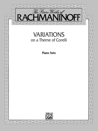 Variations op.42 on a Theme of Corelli for piano