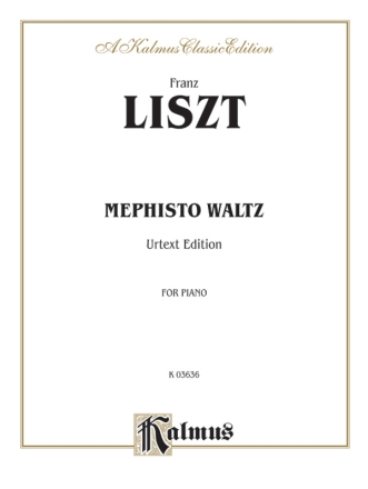 Liszt Mefisto Valse Orig.     Pa  Kalmus Classic Series