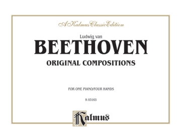 Beethoven Original Comps.  1P4H  Kalmus Classic Series
