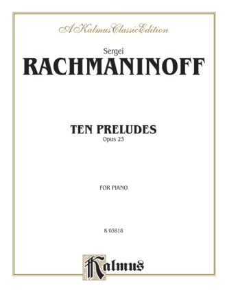 10 Preludes op.23 for piano