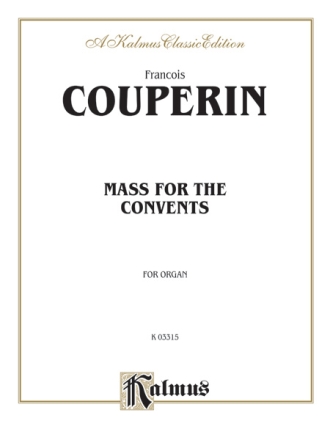 Mass for the convents for organ