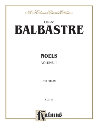 Noels vol.2 for organ Kalmus Classic Series