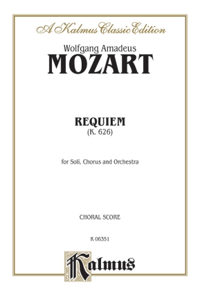Mozart Requiem Mass            V  Kalmus Classic Series