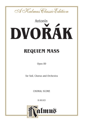 Dvorak Requiem  Kalmus Classic Series