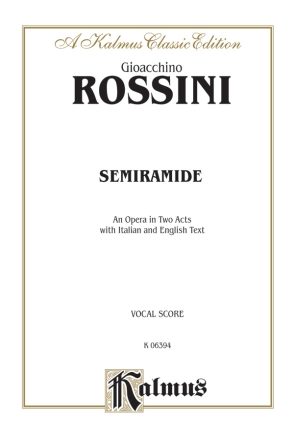 Semiramide vocal score (it/en)