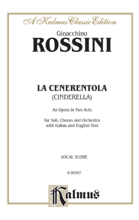 Rossini La Cenerentola         V  Kalmus Classic Series